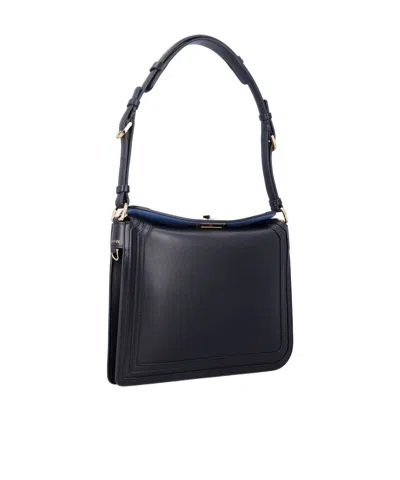 Lanvin Adjustable Handbag In Black