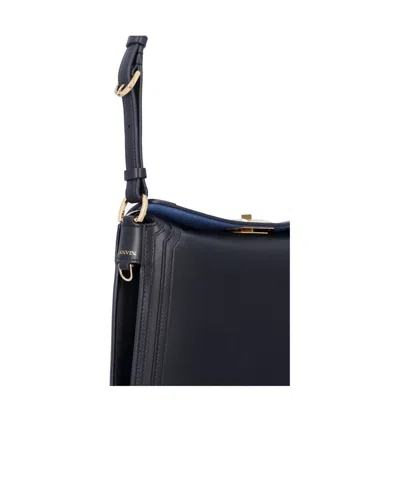 Lanvin Adjustable Handbag In Black