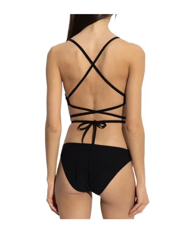 Isabel Marant Solid Color Swim Trunks In Black