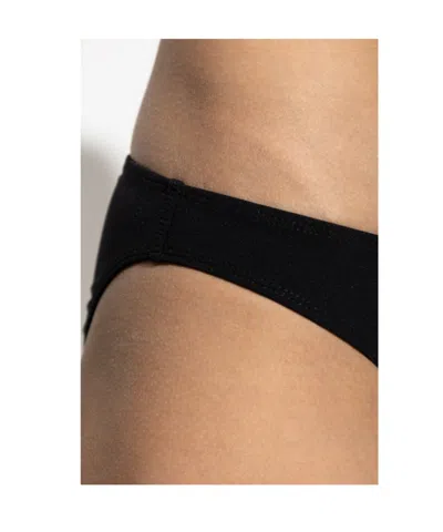 Isabel Marant Solid Color Swim Trunks In Black