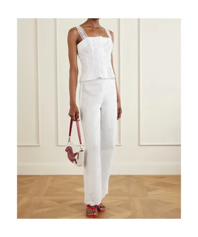Staud Matilde Vest In White