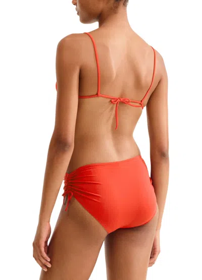 Eres Sofia Drawstring Bikini Briefs In Orange
