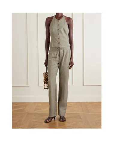 Christopher Esber Sleeveless Vest In Grey