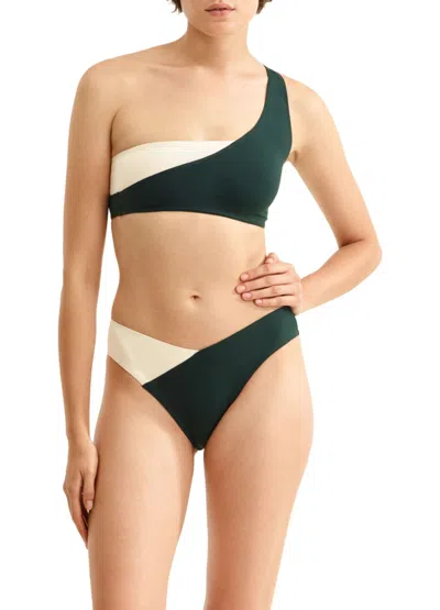 Eres Stylish Bikini Bottom In Green