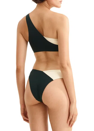 Eres Versatile Bikini Top In Green