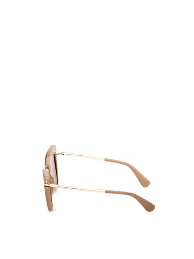 Max Mara Cat-eye Sunglasses In Brown