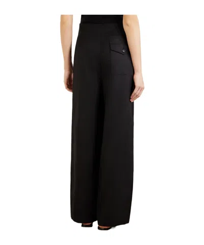 Auralee Belted Cargo Pants In Black