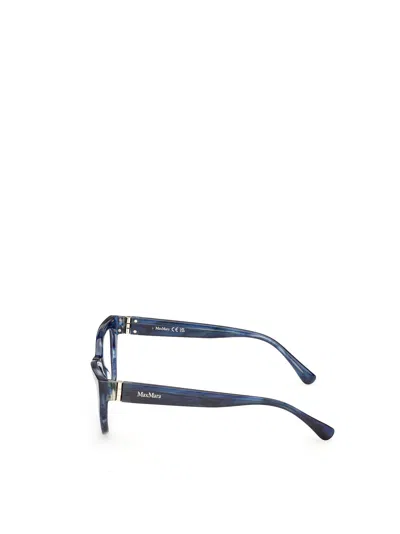 Max Mara Cat-eye Glasses In Blue