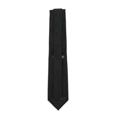 Tom Ford Silk Tie In Black
