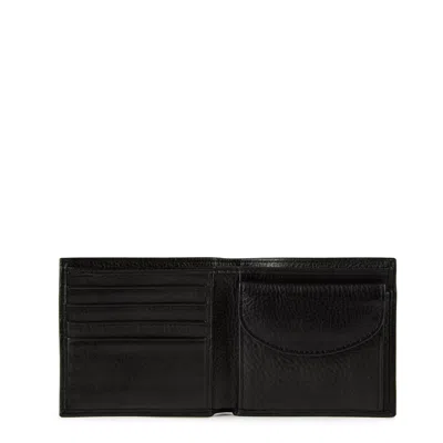 Hugo Boss Solid Color Wallet In Black