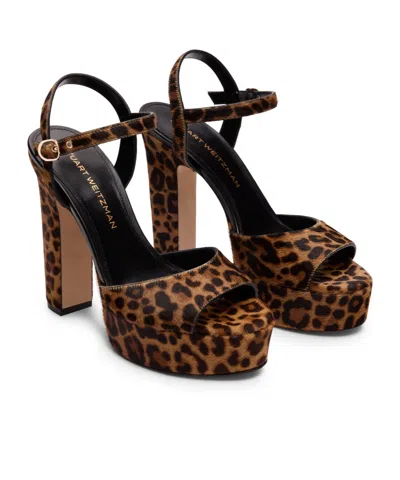 Stuart Weitzman Reade Platform Sandal In Classic Lite