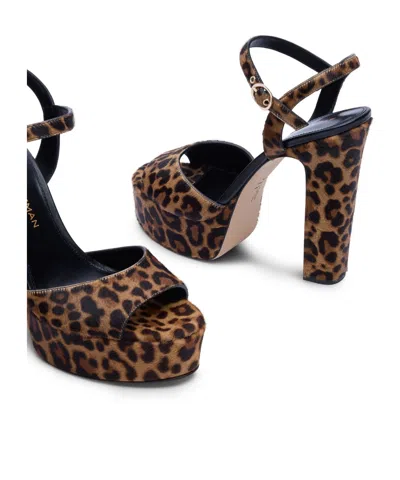 Stuart Weitzman Reade Platform Sandal In Classic Lite
