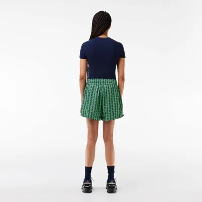 Lacoste Versatile Shorts In Green