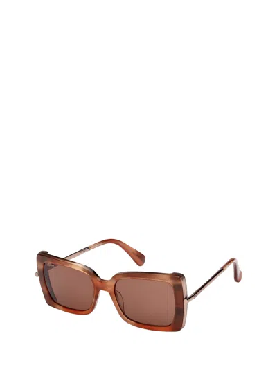 Max Mara Roquebrune Square Frame Sunglasses In Pattern
