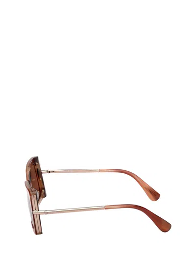 Max Mara Roquebrune Square Frame Sunglasses In Pattern