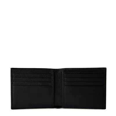 Hugo Boss Solid Color Wallet In Black