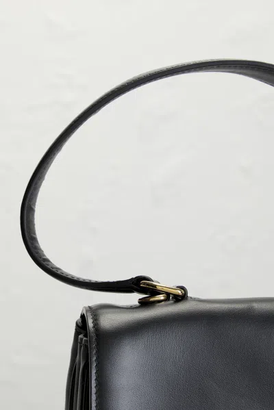 Pre-owned Prada Soft Sound Shoulder Bag In Black