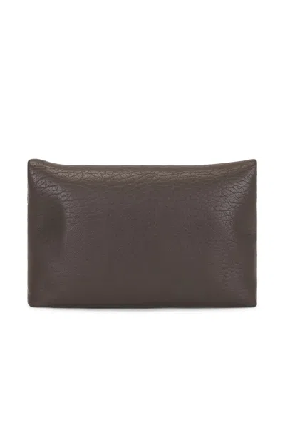Saint Laurent Large Envelope Pouch Bag In Santal