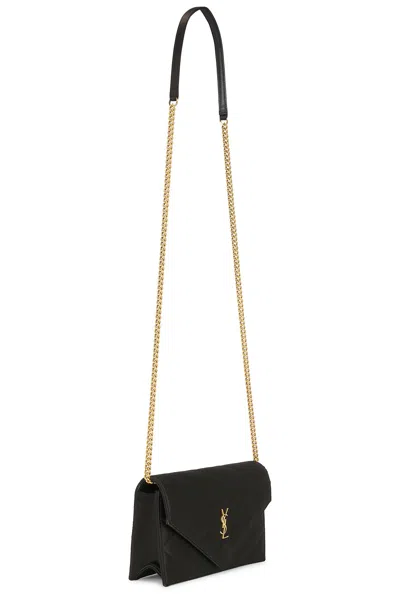 Saint Laurent Chain Wallet In Nero