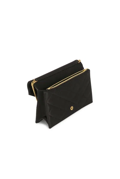 Saint Laurent Chain Wallet In Nero