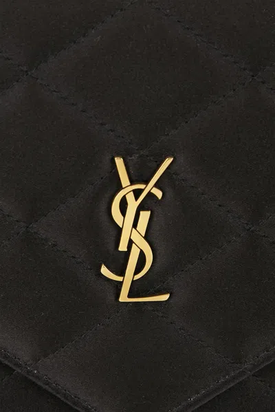 Saint Laurent Chain Wallet In Nero