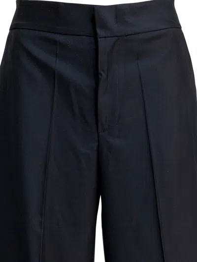 Sa Su Phi Blue Wool Trousers In Blue