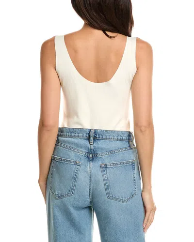 Commando Neoprene Tank Bodysuit In Ivory