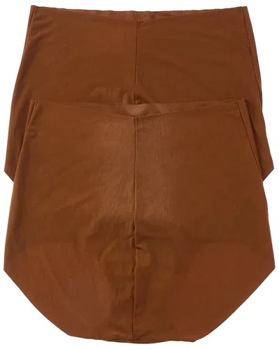 Commando ® 2pk Butter High-rise Bikini In Brown