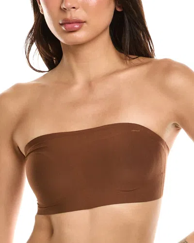 Commando Strapless Bralette In Brown
