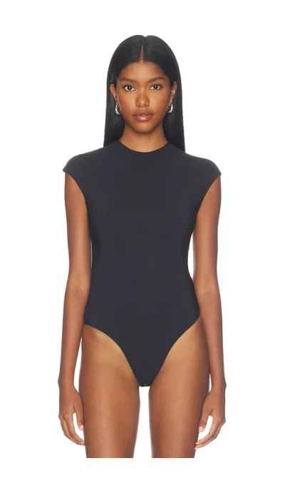 Agolde Agata Bodysuit In Black