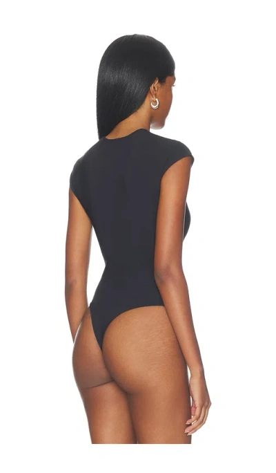 Agolde Agata Bodysuit In Black