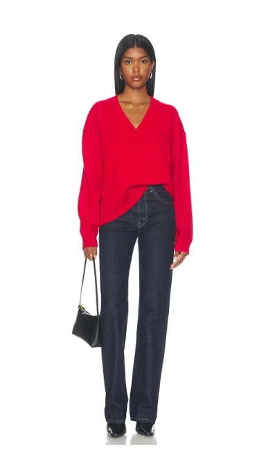 Anine Bing Lee Sweater In Red