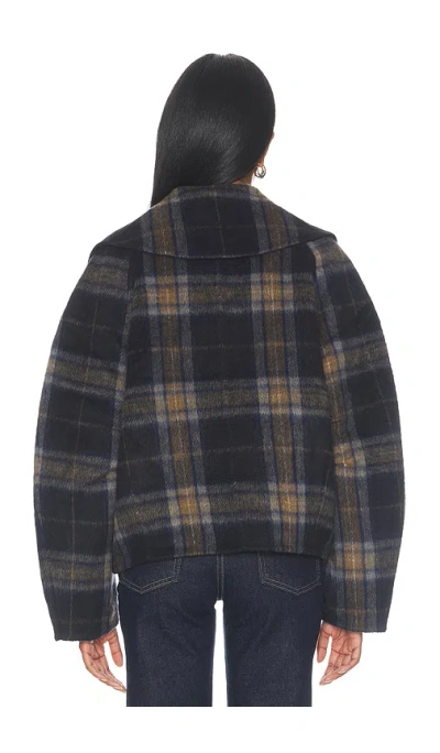 Clea Liora Reversible Jacket In Black