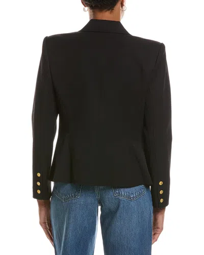 L'agence Wylla Structured Blazer In Black