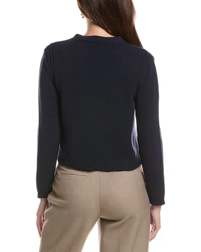 Max Mara Mincio Cardigan In Blue