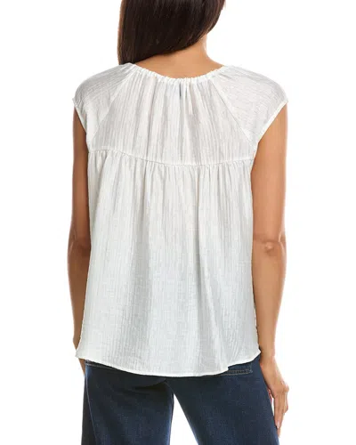 Frnch Solenne Top In White