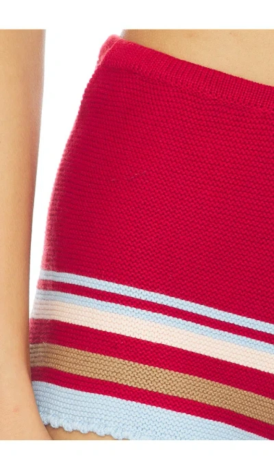 Solid & Striped The Cleo Short In Red