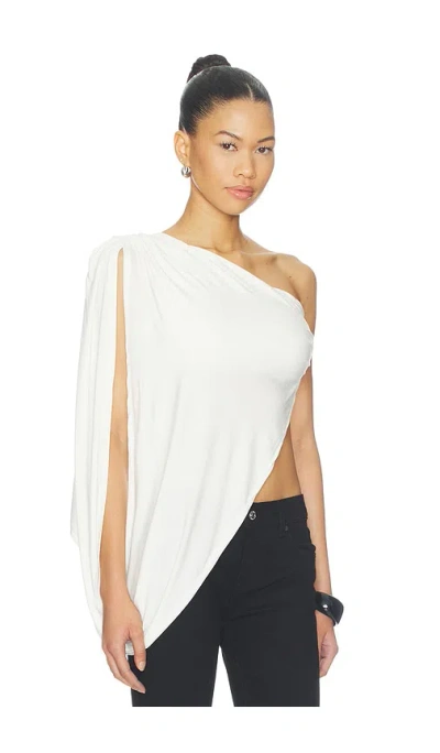 Superdown Fellie Asymmetrical Top In White
