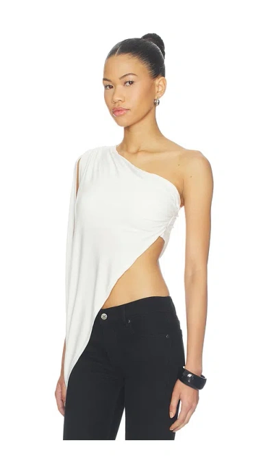 Superdown Fellie Asymmetrical Top In White