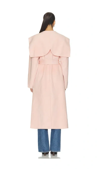 Ulla Johnson Rory Wool Coat In Pink
