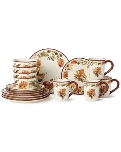 Certified International Autumn Meadows 16pc Dinnerware Set