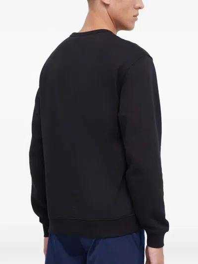 Reebok Logo-print Sweatshirt In Black