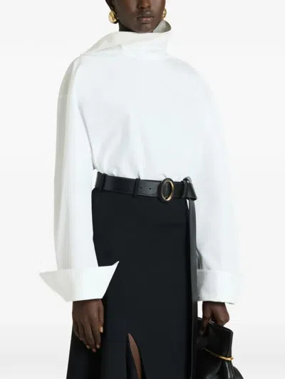 Givenchy Back-to-front Shirt In Poplin In White