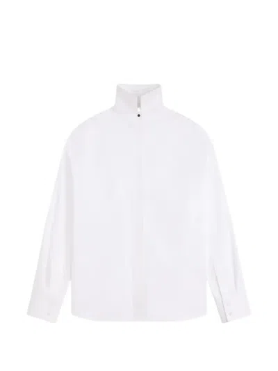 Givenchy Back-to-front Shirt In Poplin In White