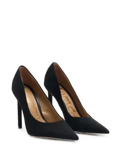 Sam Edelman Talula Pointed-toe Suede Pumps In Black