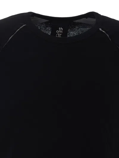 Thom Krom Raglan-sleeve T-shirt In Black