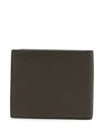 Saint Laurent Grain-de-poudre Bi-fold Wallet In Pattern
