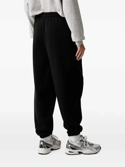 Puma Drawstring Pintuck Track Pants In Black