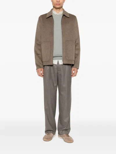 Samsoe & Samsoe Samsoe Samsoeouterwear In Brown