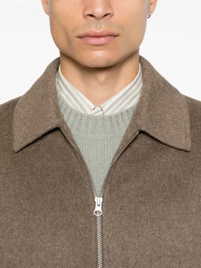 Samsoe & Samsoe Samsoe Samsoeouterwear In Brown